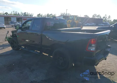 2020 Ram 1500 Big Horn 4X2 6'4 Box из США, поврежденный, VIN 1C6RREBTXLN235361